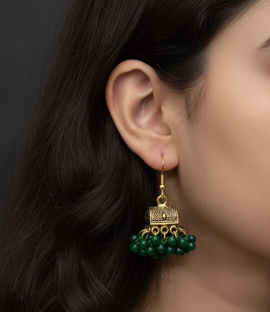 Desi jhumkas