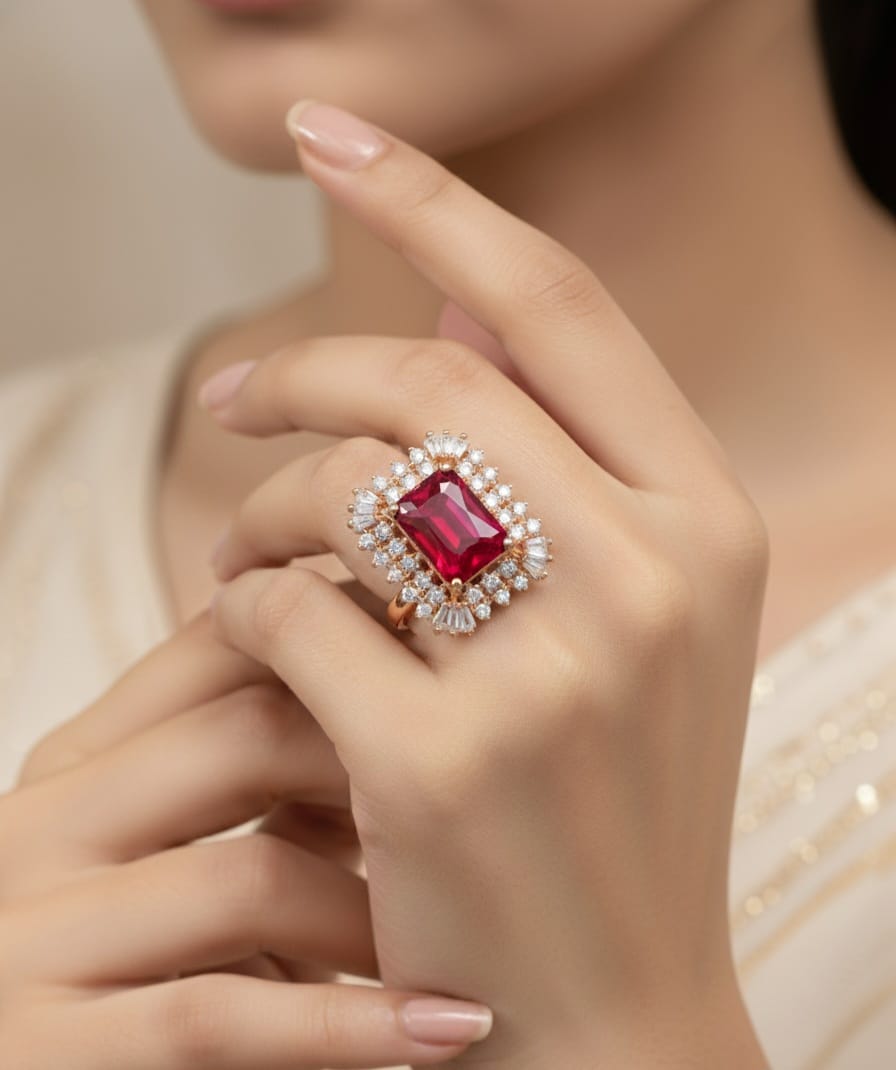 Vintage Sparkle Ring