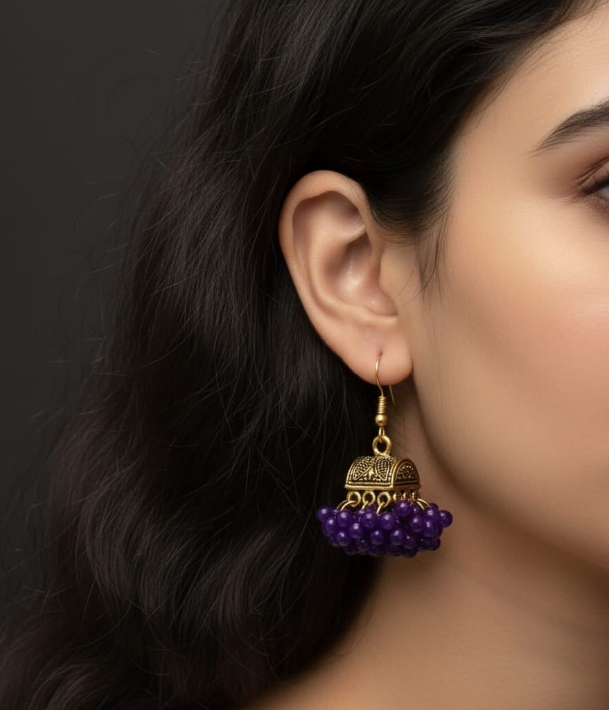 Desi jhumkas