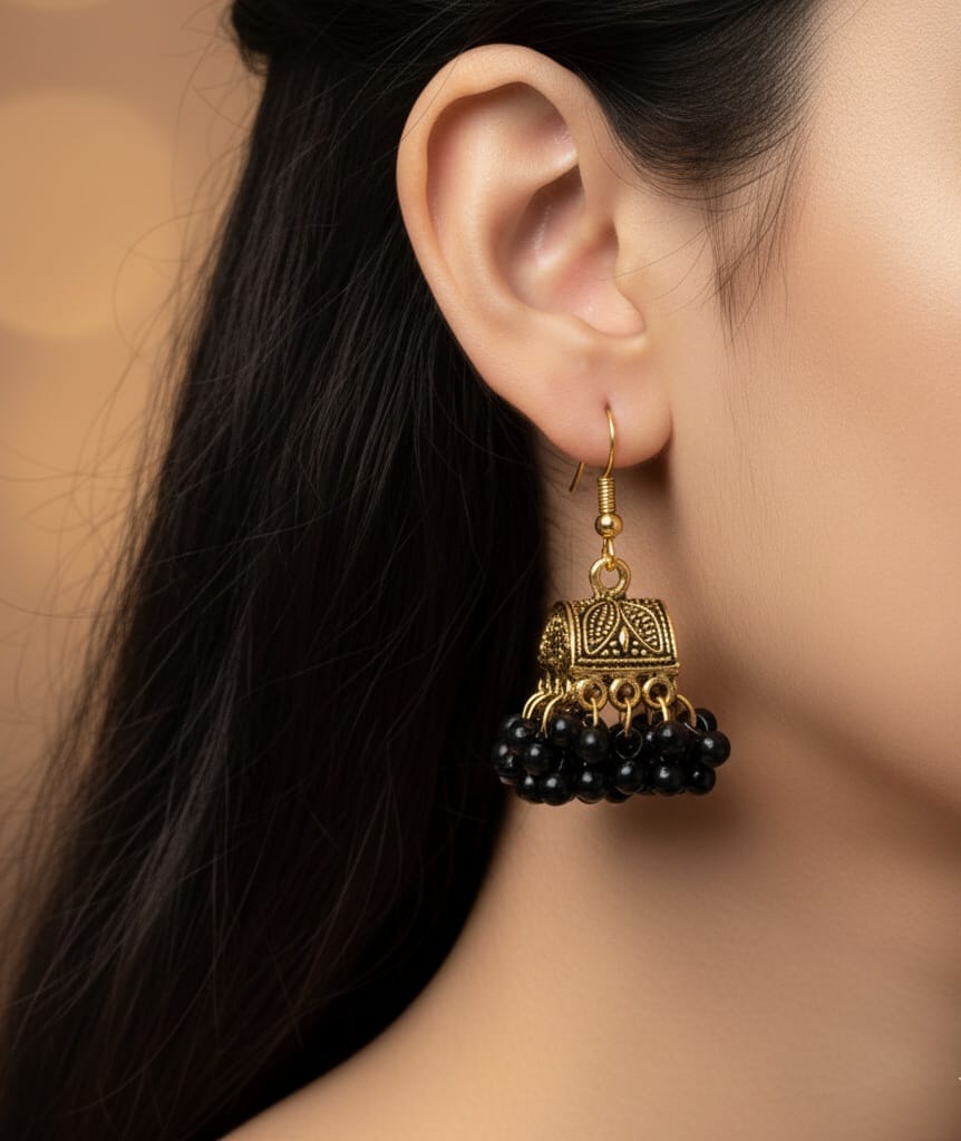 Desi jhumkas