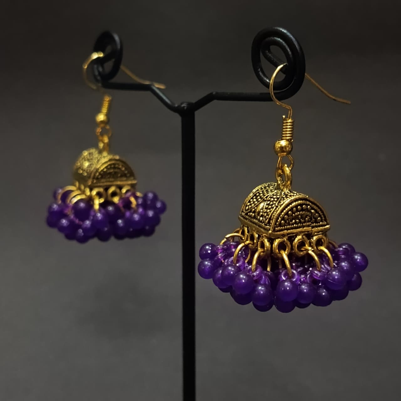 Desi jhumkas